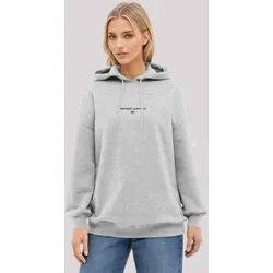 Kapuzenpullover F4NT4STIC "Mom Mama Muttertag Mode Always On Bestickt", Damen, Gr. XL, grau (grau melange), Obermaterial: 80% Baumwolle, 20% Polyester, casual, oversize, Langarm, Pullover, Premium Qualität, Stickerei