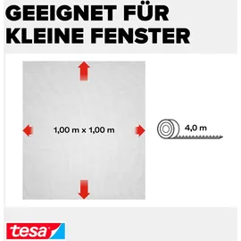 Tesa Fliegengitter Insect Stop STANDARD 100 x 100 cm Weiß