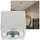 Sweet Led Aufbauleuchte 4er Set 4 eckig grau Aluminium
