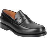 Lüke Schuhe Slipper 2152, Glattleder, Schwarz, Herren - Schwarz