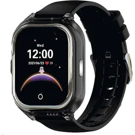 SaveFamily Enjoy 4G GPS 1,4 Zoll IPS Gehäuse schwarz Sportarmband schwarz M