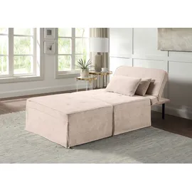 Atlantic Home Collection Multifunktionshocker Finn, extra breit, 100 x 70 x 41 cm, Creme