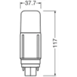Osram LED G24-d 4058075824553 7,5 W Neutralweiß 37,70 mm 1 St.