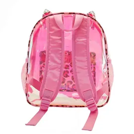 Oh My Pop! Feline-Klein Laser Rucksack, Rosa