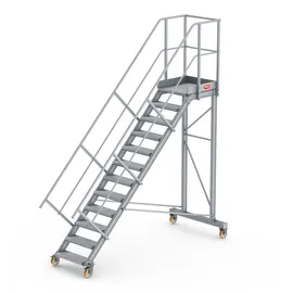 Altrex Podesttreppe 45° 12 Stufen Metall