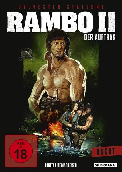 Preisvergleich Produktbild Rambo II - Der Auftrag / Uncut / Digital Remastered