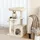 Costway Kratzbaum 85 cm beige