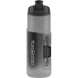 Fidlock Twist Bottle 600 Ersatzflasche, 0,6 - transparent/black