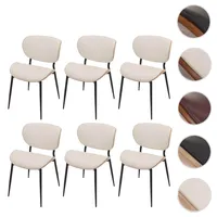 Mendler 6er-Set Esszimmerstuhl HWC-O45, Stuhl, Bugholz Kunstleder 280g/m2 Öko-Tex