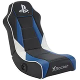 X Rocker Sony Playstation® Geist 2.0 Floor Rocker Gaming-Bodensessel mit 2.0 Audiosystem für Kinder & Jugendliche - schw