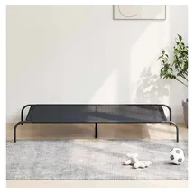 vidaXL Hundebett Erhöht 150 x 90 cm schwarz