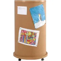 Mobile Litfaßsäule aus hochwertigem Narturkork, Serie KLS