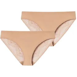 Schiesser Damen Slip Invisible Lace 2er Pack