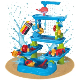 Coemo Wasserspieltisch Blau, Kunststoff, 56x76x56 cm, unisex, CE, Freizeit, Pools und Wasserspaß, Stand Up Paddle