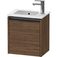 Duravit Ketho.2 Wastafelonderkast 41x29,2x44 cm Mat Noten (donker)