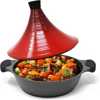 Joeji's Kitchen Marokkanische Tajine mit Deckel Antihaft - Aluminiumguss
