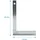 Dönges Anschlagwinkel 200 x 130 mm