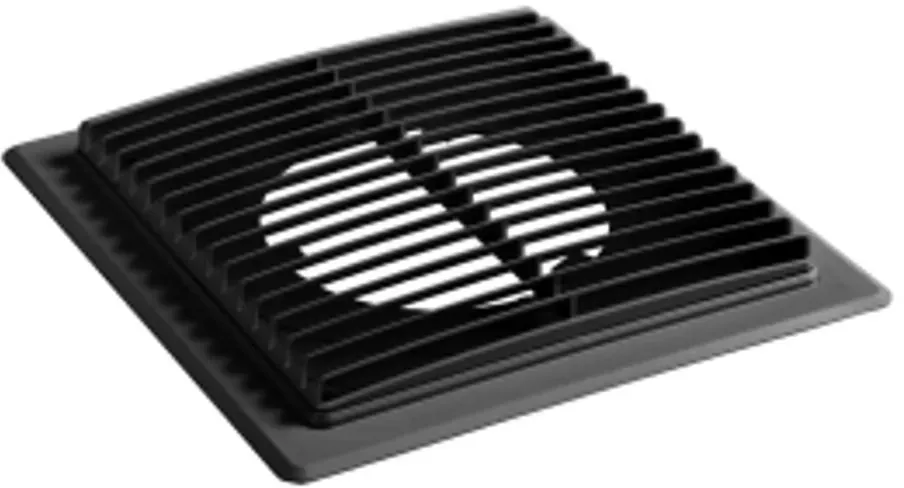 Limodor Abdeckgitter mit Bodenplatte anthrazit