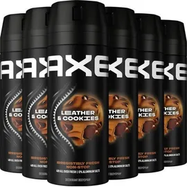 Axe Dark Temptation Deodorant 6 x 150 ml
