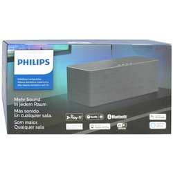 Philips TAW6505/10 WLAN Bluetooth Lautsprecher Bluetooth-Lautsprecher silberfarben