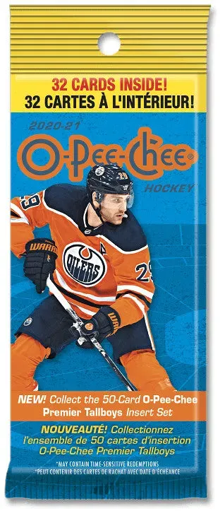 2020-21 O-Pee-Chee Hockey Fat pack - Englisch - 32 Karten