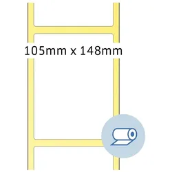 HERMA Rollenetiketten 105x148,5mm weiß Wicklung innen VE=1000 Stück