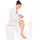 Tectake tectake® Sitzhocker, aus hochwertigem Kunststoff, 18 l Stauraum, 36 x 51 cm