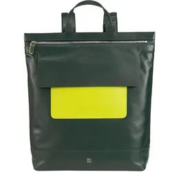 DuDu Rucksack Leder 39 cm Rucksäcke   Grün Herren 