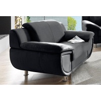 TRENDMANUFAKTUR Sessel, mit extra breiten Armlehnen, frei im Raum stellbar schwarz