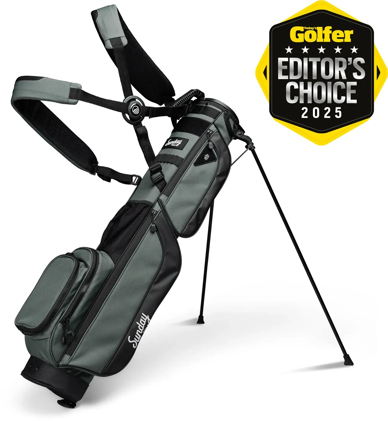 Sunday Golf Standbag LOMA XL, dunkelgruen