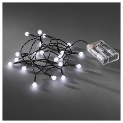 KONSTSMIDE LED-Lichterkette 1491-207 LED Globe-Lichterkette 20er Batterie