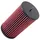 K&N Sportluftfilter RC-2540 Chrom Rot