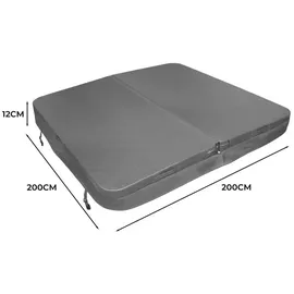 MonsterShop Whirlpool Abdeckung Grau