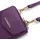 lazarotti Bologna Leather Zip Around Geldbörse Damen lila