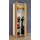 VCM Holz Besenschrank Staubsauger Putzschrank Vandol K 70 x 40 x 0 cm Braun/Weiß
