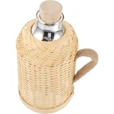 Amosfun Wasserkocher Im Retro-stil – Thermobecher Mit Großem Fassungsvermögen Und Handgefertigtem Gewebtem Bezug – Ideal Für Die Teezeit Im Homeoffice