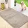 FCSDETAIL Schmutzfangmatte 86x150 cm rutschfest waschbar beige Eingang Haustür