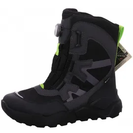 superfit ROCKET warm gefütterte Gore-Tex Stiefel, SCHWARZ/GRÜN 0020