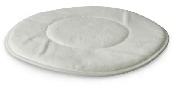 Microfaserpad Janex Hochfloor weiß 335 mm 14 Zoll hohe Schmutz- und Feuchtigkeitsaufnahme