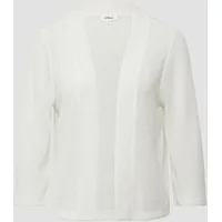 S.Oliver Cardigan aus Bouclégarn mit 3/4-Ärmeln creme, 46