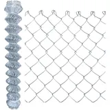 Vago-Tools Maschendrahtzaun 60x60 mm Höhe 125 cm