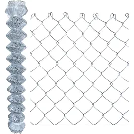 Vago-Tools Maschendrahtzaun 60x60 mm Höhe 125 cm