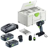 Festool TXS 18-Basic-Set inkl. 2 x 4,0 Ah + Ladegerät + Systainer