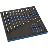 tecwerk Werkzeugmodul 18-tlg. 2/3-Modul Schlüsswelweiten 6-24 mm