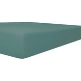 Kneer Spannbettlaken für Topper Vario-Stretch 100 x 200 cm salbei