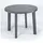 PROGARDEN Tondo Gartentisch Ø 90 x 72 cm Anthrazit