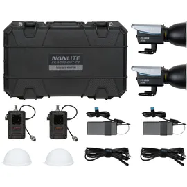 Nanlite FC-120B 2KIT-PT Beleuchtungs-Set mit 2 Reportage- und Studio-Scheinwerfern
