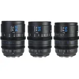 Sirui Vision Prime T1.4 Full-Frame Cine Lens 24-35-50 mm schwarz