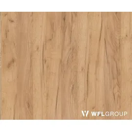 WFL GROUP Runder ausziehbarer Esstisch mit weißem Metallgestell - moderner industrieller Tisch für Esszimmer oder Küche - 120 cm bis 200 cm - EU - Craft E... - Braun