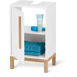 Tchibo - Kleiner Waschbeckenunterschank »Eklund« - 40x30x66cm - braun - Holz / Eichenholz